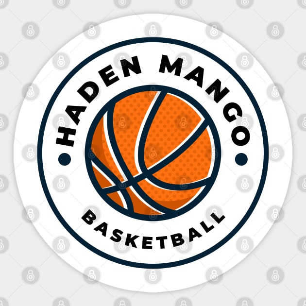 Haden Mango Basketball Sticker by Hayden Mango Collective 